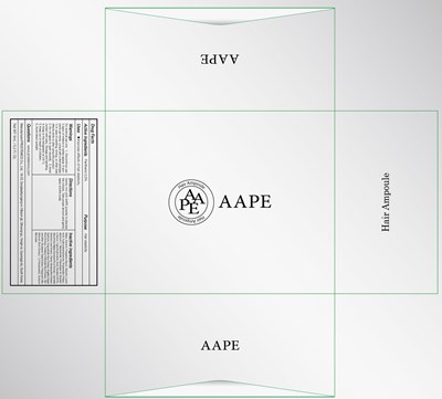 Image of carton - hair carton